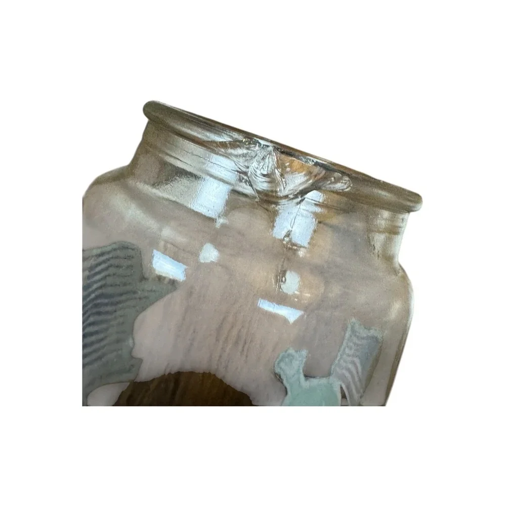 M&Ms Glass Jar Unisex OS Clear Good 1984 Los Angeles Olympic Games USA XXIII